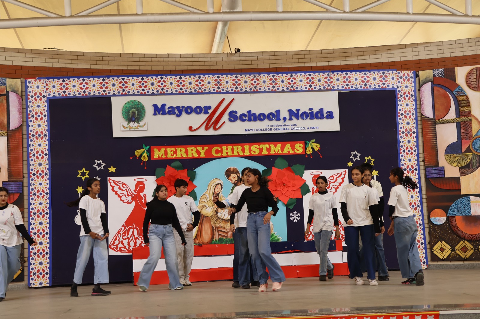 A Symphony of Spirit and Rhythm: Mayoor School, Noida Celebrates Christmas and Fusion Dance